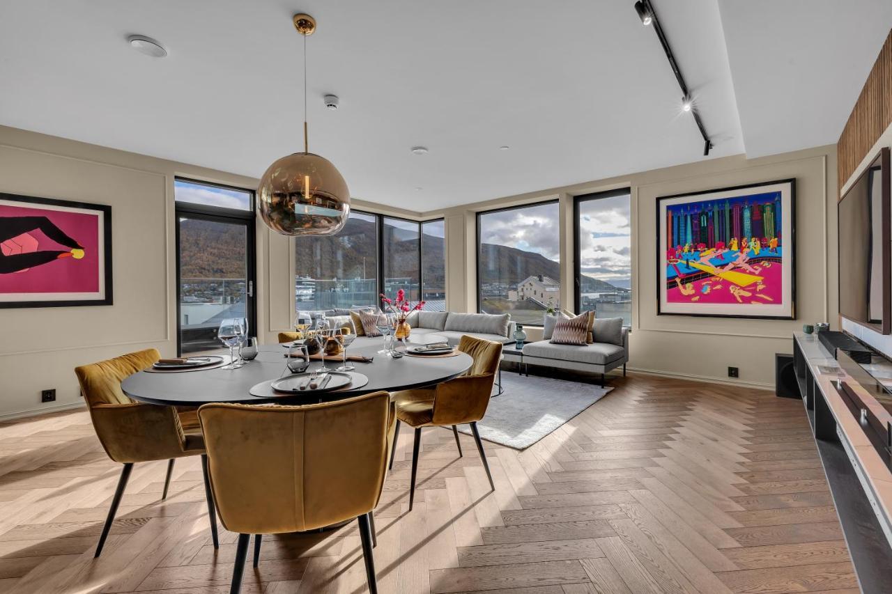 Penthouse In Downtown Tromso New Lägenhet Exteriör bild